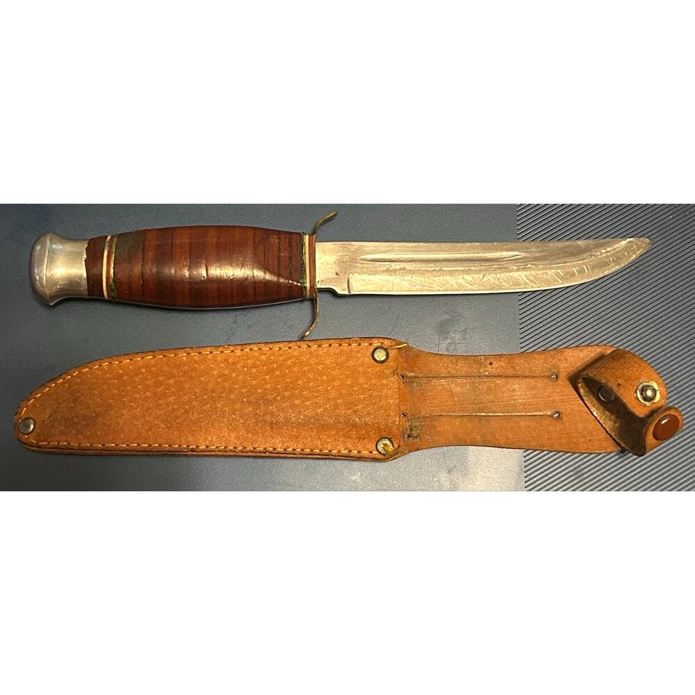 * RARE* Vintage O.M.O.R (J-102) Japan Knife leather sheath